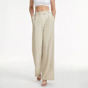 Commense High Waisted Relaxed Fit Wide Leg Dress Pants NWT